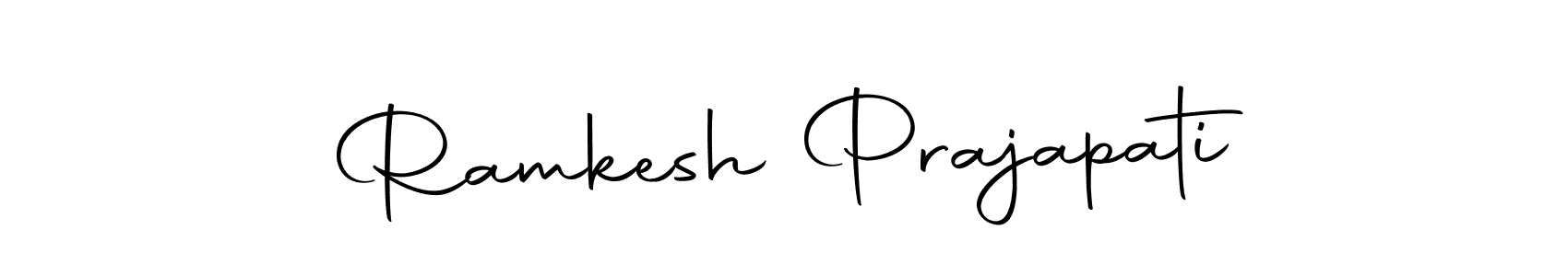 Make a beautiful signature design for name Ramkesh Prajapati. Use this online signature maker to create a handwritten signature for free. Ramkesh Prajapati signature style 10 images and pictures png
