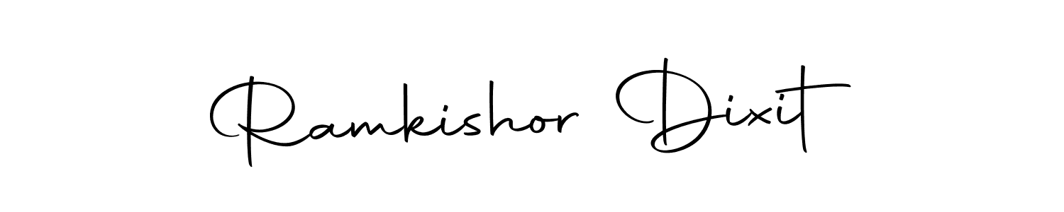 How to make Ramkishor Dixit signature? Autography-DOLnW is a professional autograph style. Create handwritten signature for Ramkishor Dixit name. Ramkishor Dixit signature style 10 images and pictures png