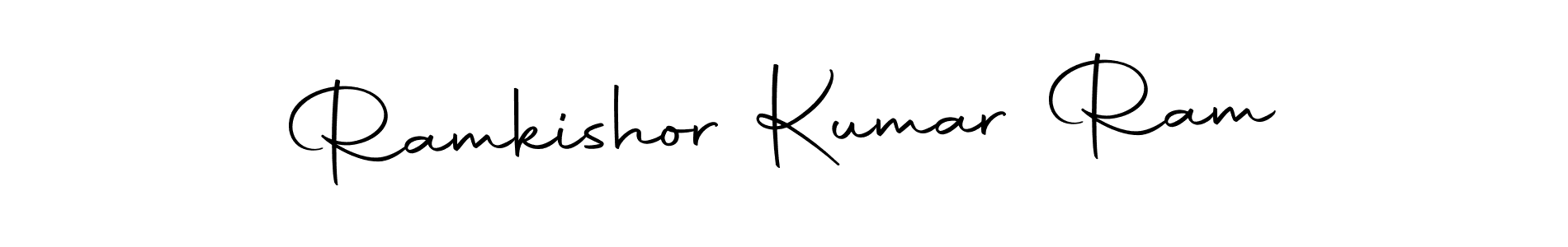 Make a beautiful signature design for name Ramkishor Kumar Ram. With this signature (Autography-DOLnW) style, you can create a handwritten signature for free. Ramkishor Kumar Ram signature style 10 images and pictures png