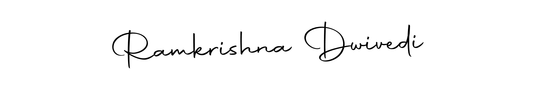 Design your own signature with our free online signature maker. With this signature software, you can create a handwritten (Autography-DOLnW) signature for name Ramkrishna Dwivedi. Ramkrishna Dwivedi signature style 10 images and pictures png