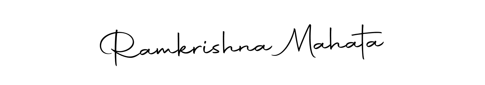 Ramkrishna Mahata stylish signature style. Best Handwritten Sign (Autography-DOLnW) for my name. Handwritten Signature Collection Ideas for my name Ramkrishna Mahata. Ramkrishna Mahata signature style 10 images and pictures png