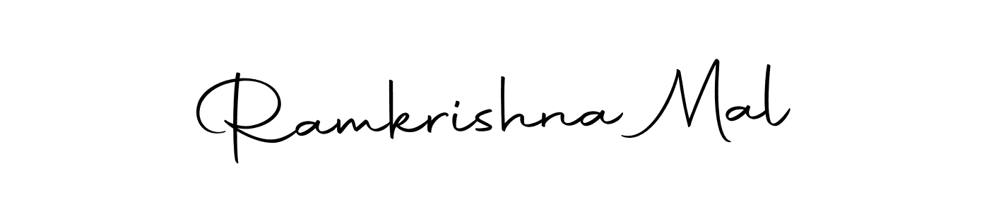 Ramkrishna Mal stylish signature style. Best Handwritten Sign (Autography-DOLnW) for my name. Handwritten Signature Collection Ideas for my name Ramkrishna Mal. Ramkrishna Mal signature style 10 images and pictures png