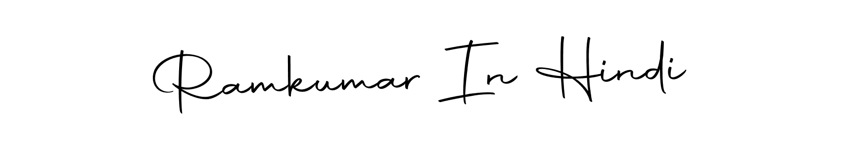 Make a short Ramkumar In Hindi signature style. Manage your documents anywhere anytime using Autography-DOLnW. Create and add eSignatures, submit forms, share and send files easily. Ramkumar In Hindi signature style 10 images and pictures png