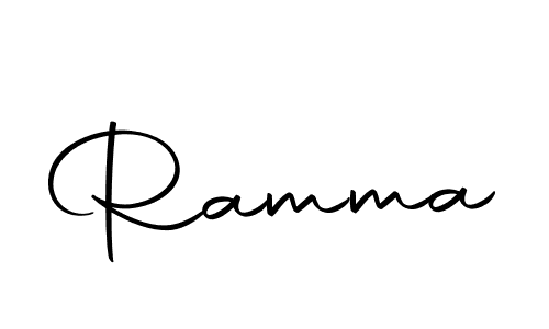 How to make Ramma signature? Autography-DOLnW is a professional autograph style. Create handwritten signature for Ramma name. Ramma signature style 10 images and pictures png