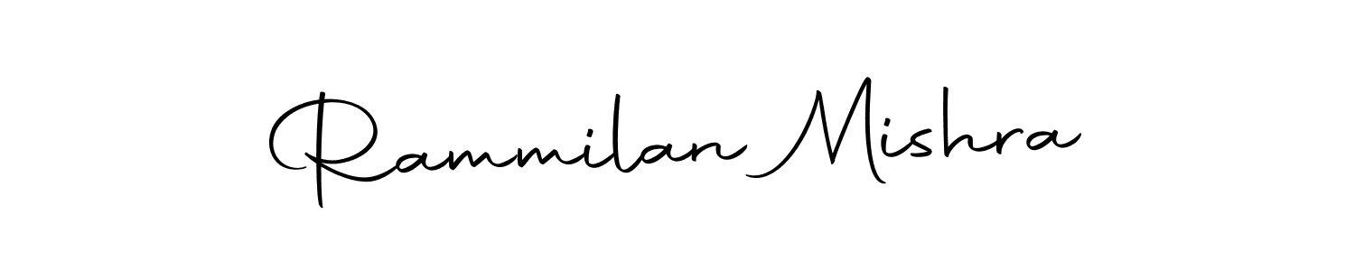 Also we have Rammilan Mishra name is the best signature style. Create professional handwritten signature collection using Autography-DOLnW autograph style. Rammilan Mishra signature style 10 images and pictures png