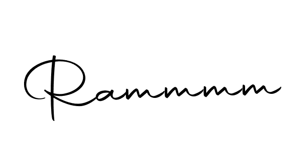 How to make Rammmm name signature. Use Autography-DOLnW style for creating short signs online. This is the latest handwritten sign. Rammmm signature style 10 images and pictures png