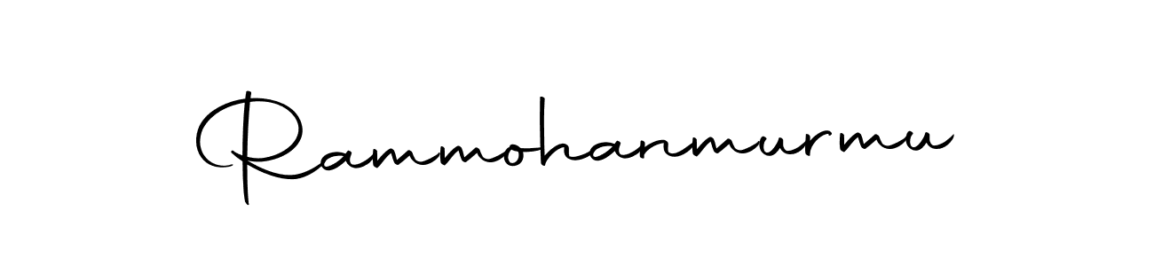 Design your own signature with our free online signature maker. With this signature software, you can create a handwritten (Autography-DOLnW) signature for name Rammohanmurmu. Rammohanmurmu signature style 10 images and pictures png