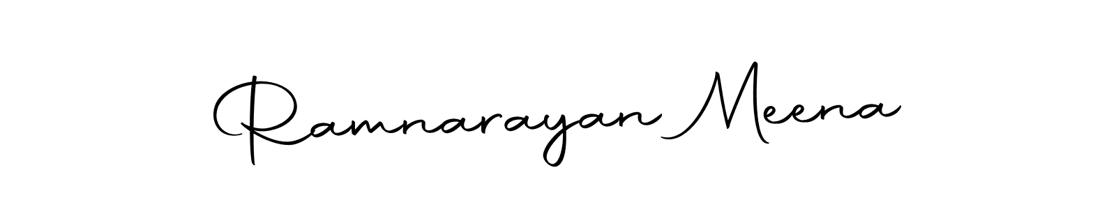 Here are the top 10 professional signature styles for the name Ramnarayan Meena. These are the best autograph styles you can use for your name. Ramnarayan Meena signature style 10 images and pictures png