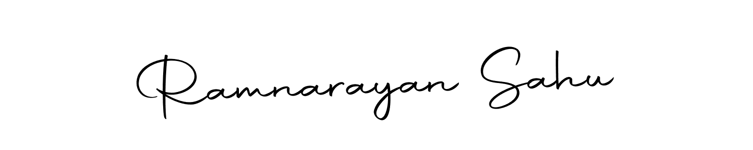 Use a signature maker to create a handwritten signature online. With this signature software, you can design (Autography-DOLnW) your own signature for name Ramnarayan Sahu. Ramnarayan Sahu signature style 10 images and pictures png