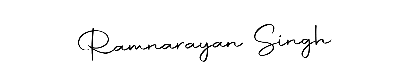 Also we have Ramnarayan Singh name is the best signature style. Create professional handwritten signature collection using Autography-DOLnW autograph style. Ramnarayan Singh signature style 10 images and pictures png