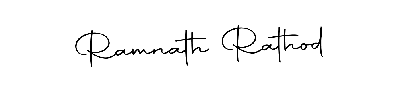 Make a short Ramnath Rathod signature style. Manage your documents anywhere anytime using Autography-DOLnW. Create and add eSignatures, submit forms, share and send files easily. Ramnath Rathod signature style 10 images and pictures png