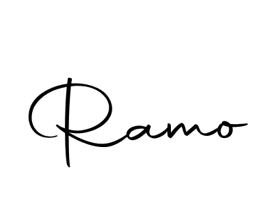 Create a beautiful signature design for name Ramo. With this signature (Autography-DOLnW) fonts, you can make a handwritten signature for free. Ramo signature style 10 images and pictures png