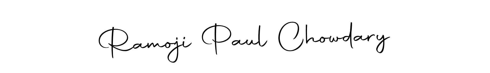 You should practise on your own different ways (Autography-DOLnW) to write your name (Ramoji Paul Chowdary) in signature. don't let someone else do it for you. Ramoji Paul Chowdary signature style 10 images and pictures png