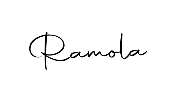 Make a short Ramola signature style. Manage your documents anywhere anytime using Autography-DOLnW. Create and add eSignatures, submit forms, share and send files easily. Ramola signature style 10 images and pictures png