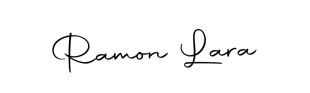 Use a signature maker to create a handwritten signature online. With this signature software, you can design (Autography-DOLnW) your own signature for name Ramon Lara. Ramon Lara signature style 10 images and pictures png