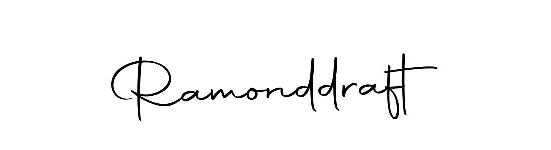 How to make Ramonddraft name signature. Use Autography-DOLnW style for creating short signs online. This is the latest handwritten sign. Ramonddraft signature style 10 images and pictures png