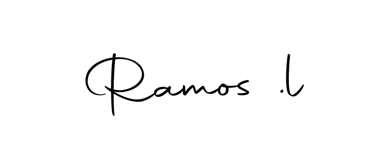 Use a signature maker to create a handwritten signature online. With this signature software, you can design (Autography-DOLnW) your own signature for name Ramos .l. Ramos .l signature style 10 images and pictures png