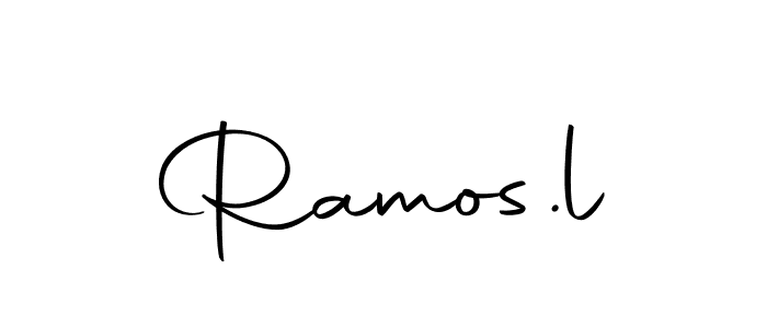 Make a beautiful signature design for name Ramos.l. Use this online signature maker to create a handwritten signature for free. Ramos.l signature style 10 images and pictures png