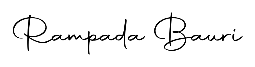 Best and Professional Signature Style for Rampada Bauri. Autography-DOLnW Best Signature Style Collection. Rampada Bauri signature style 10 images and pictures png