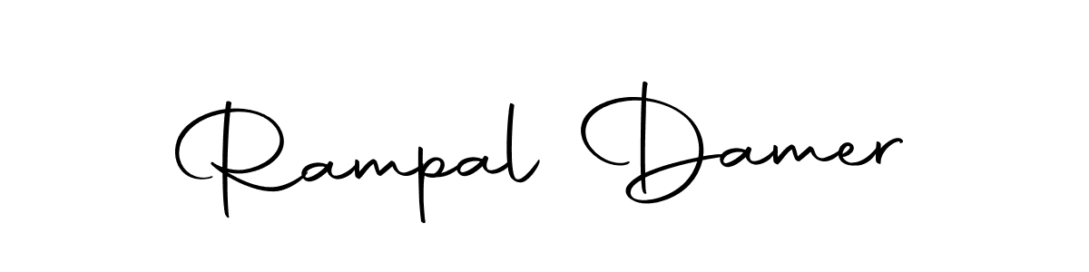 Also we have Rampal Damer name is the best signature style. Create professional handwritten signature collection using Autography-DOLnW autograph style. Rampal Damer signature style 10 images and pictures png