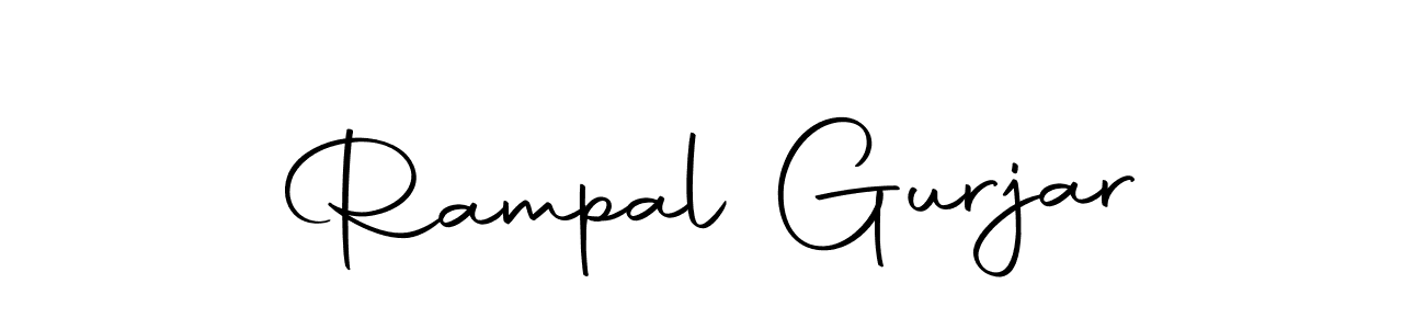 How to make Rampal Gurjar signature? Autography-DOLnW is a professional autograph style. Create handwritten signature for Rampal Gurjar name. Rampal Gurjar signature style 10 images and pictures png