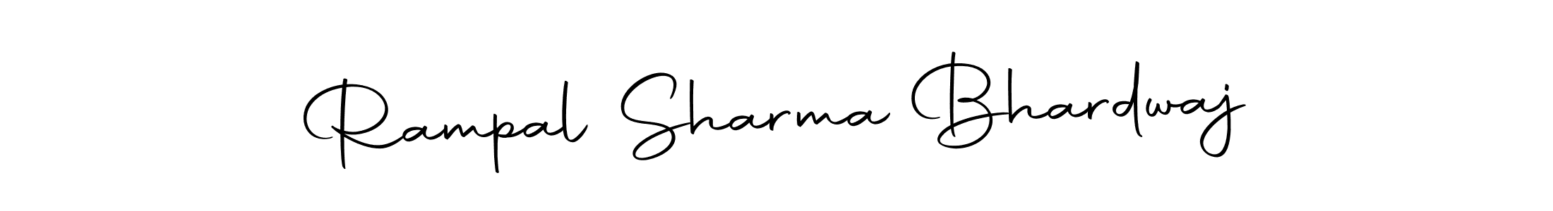 Design your own signature with our free online signature maker. With this signature software, you can create a handwritten (Autography-DOLnW) signature for name Rampal Sharma Bhardwaj. Rampal Sharma Bhardwaj signature style 10 images and pictures png