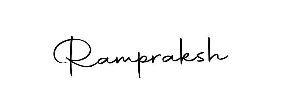 Rampraksh stylish signature style. Best Handwritten Sign (Autography-DOLnW) for my name. Handwritten Signature Collection Ideas for my name Rampraksh. Rampraksh signature style 10 images and pictures png