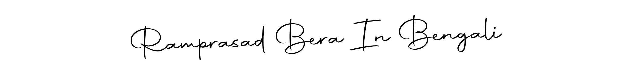 Make a short Ramprasad Bera In Bengali signature style. Manage your documents anywhere anytime using Autography-DOLnW. Create and add eSignatures, submit forms, share and send files easily. Ramprasad Bera In Bengali signature style 10 images and pictures png