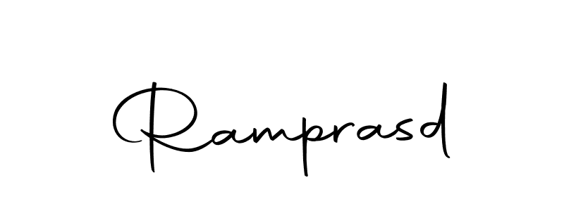 Make a beautiful signature design for name Ramprasd. With this signature (Autography-DOLnW) style, you can create a handwritten signature for free. Ramprasd signature style 10 images and pictures png