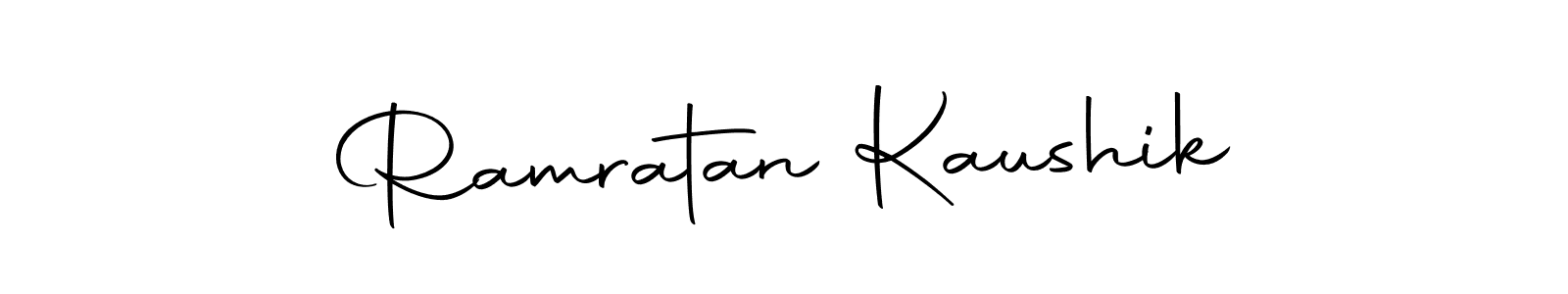 Autography-DOLnW is a professional signature style that is perfect for those who want to add a touch of class to their signature. It is also a great choice for those who want to make their signature more unique. Get Ramratan Kaushik name to fancy signature for free. Ramratan Kaushik signature style 10 images and pictures png