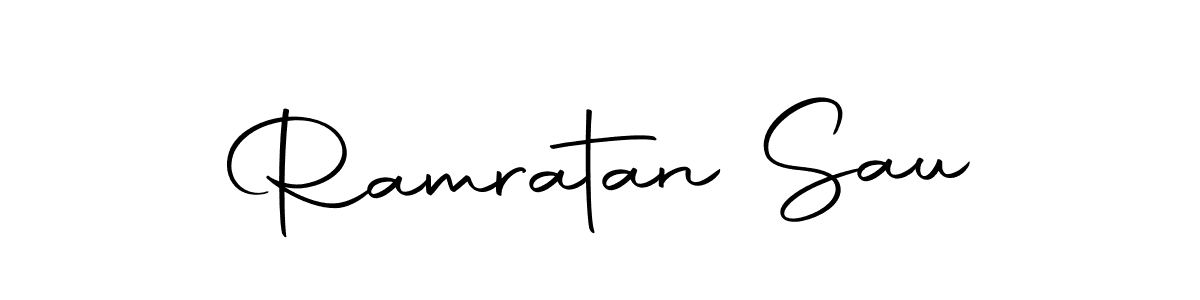 Ramratan Sau stylish signature style. Best Handwritten Sign (Autography-DOLnW) for my name. Handwritten Signature Collection Ideas for my name Ramratan Sau. Ramratan Sau signature style 10 images and pictures png