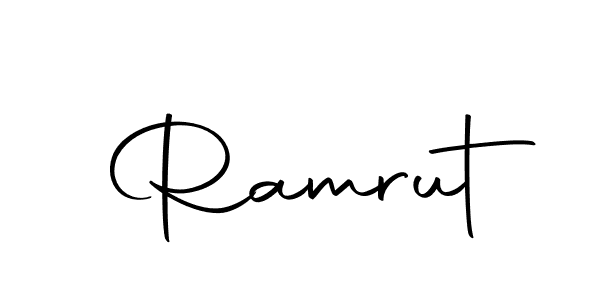 Make a short Ramrut signature style. Manage your documents anywhere anytime using Autography-DOLnW. Create and add eSignatures, submit forms, share and send files easily. Ramrut signature style 10 images and pictures png