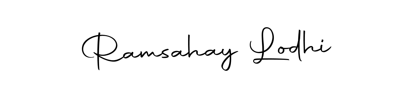 Similarly Autography-DOLnW is the best handwritten signature design. Signature creator online .You can use it as an online autograph creator for name Ramsahay Lodhi. Ramsahay Lodhi signature style 10 images and pictures png