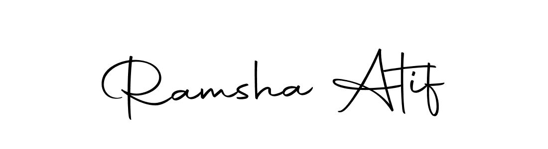 Similarly Autography-DOLnW is the best handwritten signature design. Signature creator online .You can use it as an online autograph creator for name Ramsha Atif. Ramsha Atif signature style 10 images and pictures png