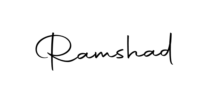 Make a beautiful signature design for name Ramshad. With this signature (Autography-DOLnW) style, you can create a handwritten signature for free. Ramshad signature style 10 images and pictures png