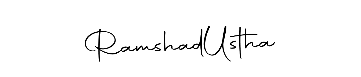 if you are searching for the best signature style for your name Ramshad  Ustha. so please give up your signature search. here we have designed multiple signature styles  using Autography-DOLnW. Ramshad  Ustha signature style 10 images and pictures png