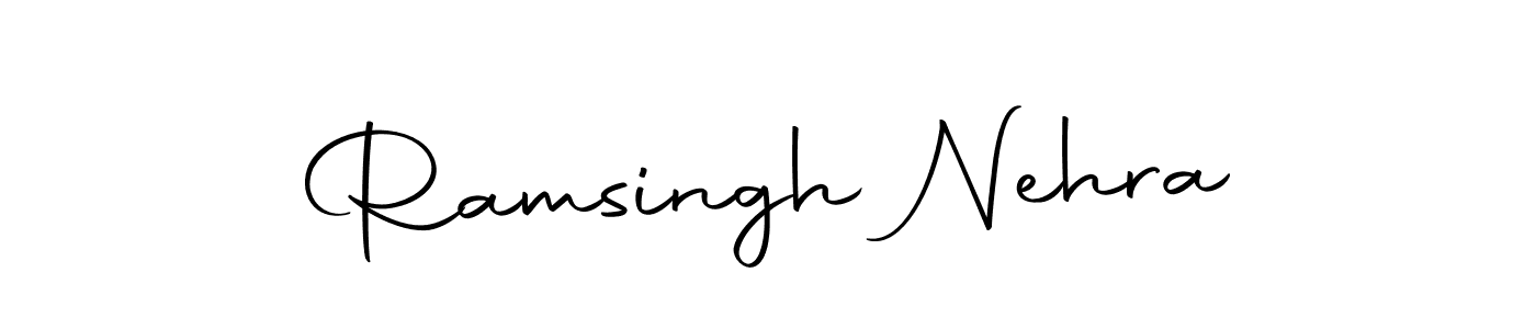Once you've used our free online signature maker to create your best signature Autography-DOLnW style, it's time to enjoy all of the benefits that Ramsingh Nehra name signing documents. Ramsingh Nehra signature style 10 images and pictures png