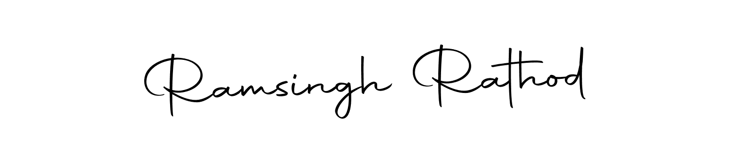 The best way (Autography-DOLnW) to make a short signature is to pick only two or three words in your name. The name Ramsingh Rathod include a total of six letters. For converting this name. Ramsingh Rathod signature style 10 images and pictures png