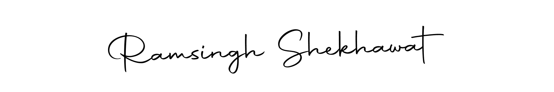 You should practise on your own different ways (Autography-DOLnW) to write your name (Ramsingh Shekhawat) in signature. don't let someone else do it for you. Ramsingh Shekhawat signature style 10 images and pictures png