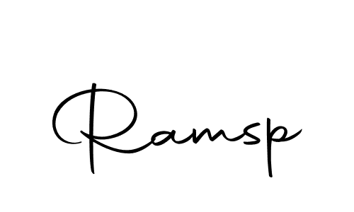 Use a signature maker to create a handwritten signature online. With this signature software, you can design (Autography-DOLnW) your own signature for name Ramsp. Ramsp signature style 10 images and pictures png