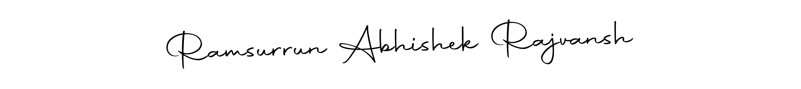 How to Draw Ramsurrun Abhishek Rajvansh signature style? Autography-DOLnW is a latest design signature styles for name Ramsurrun Abhishek Rajvansh. Ramsurrun Abhishek Rajvansh signature style 10 images and pictures png