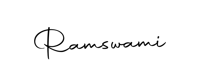 Create a beautiful signature design for name Ramswami. With this signature (Autography-DOLnW) fonts, you can make a handwritten signature for free. Ramswami signature style 10 images and pictures png