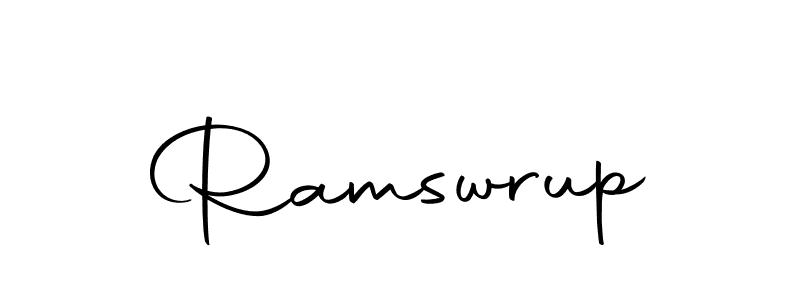 How to Draw Ramswrup signature style? Autography-DOLnW is a latest design signature styles for name Ramswrup. Ramswrup signature style 10 images and pictures png