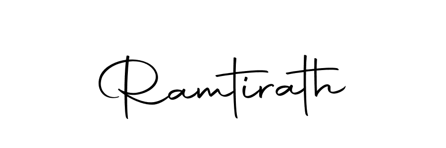 Use a signature maker to create a handwritten signature online. With this signature software, you can design (Autography-DOLnW) your own signature for name Ramtirath. Ramtirath signature style 10 images and pictures png