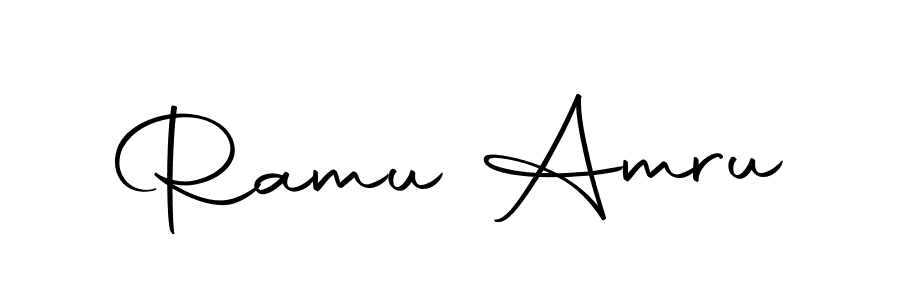 Make a short Ramu Amru signature style. Manage your documents anywhere anytime using Autography-DOLnW. Create and add eSignatures, submit forms, share and send files easily. Ramu Amru signature style 10 images and pictures png