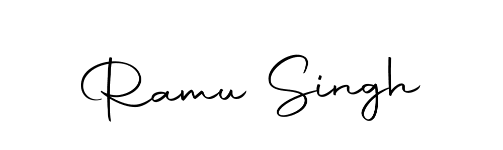 Use a signature maker to create a handwritten signature online. With this signature software, you can design (Autography-DOLnW) your own signature for name Ramu Singh. Ramu Singh signature style 10 images and pictures png