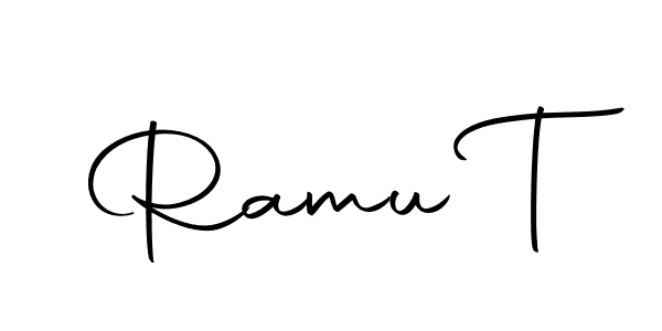 Make a short Ramu T signature style. Manage your documents anywhere anytime using Autography-DOLnW. Create and add eSignatures, submit forms, share and send files easily. Ramu T signature style 10 images and pictures png
