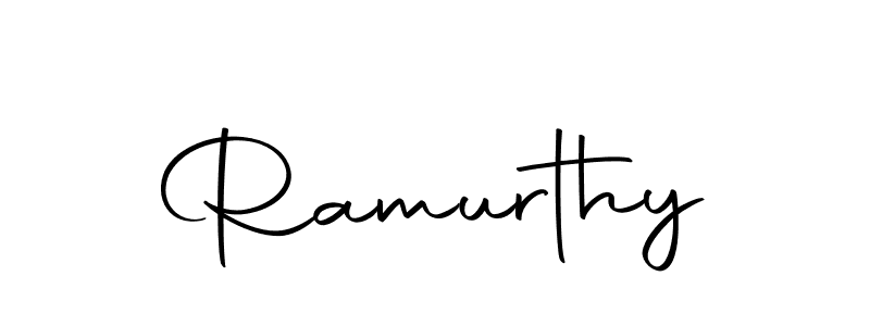 How to make Ramurthy signature? Autography-DOLnW is a professional autograph style. Create handwritten signature for Ramurthy name. Ramurthy signature style 10 images and pictures png