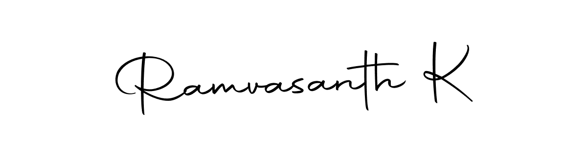 How to make Ramvasanth K signature? Autography-DOLnW is a professional autograph style. Create handwritten signature for Ramvasanth K name. Ramvasanth K signature style 10 images and pictures png