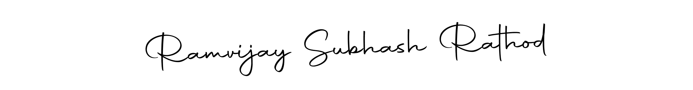 This is the best signature style for the Ramvijay Subhash Rathod name. Also you like these signature font (Autography-DOLnW). Mix name signature. Ramvijay Subhash Rathod signature style 10 images and pictures png